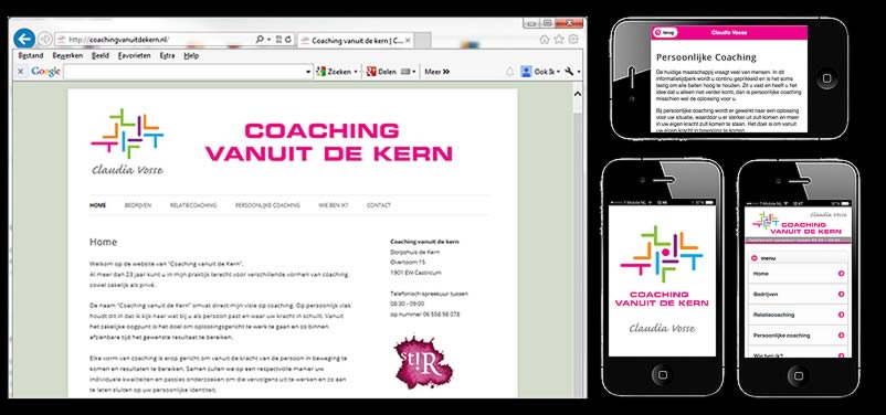 website van coachingvanuitdekern.nl door webdesign bureau amsterdam othersites 