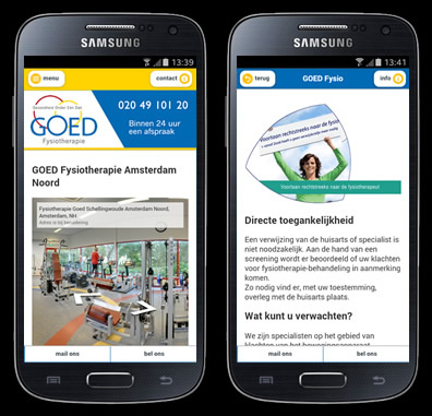 webapp laten maken voorbeeld goed fysiotherapie webapp laten maken voorbeeld goed fysiotherapie