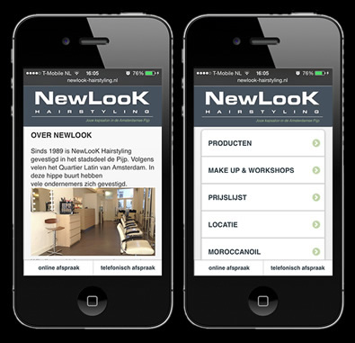 webapp laten maken door-othersites voorbeeld newlook