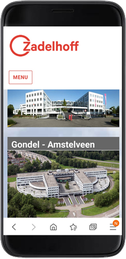 layout mobiel zadelhoff beheer voorbeeld