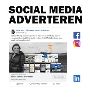 social media adverteren 