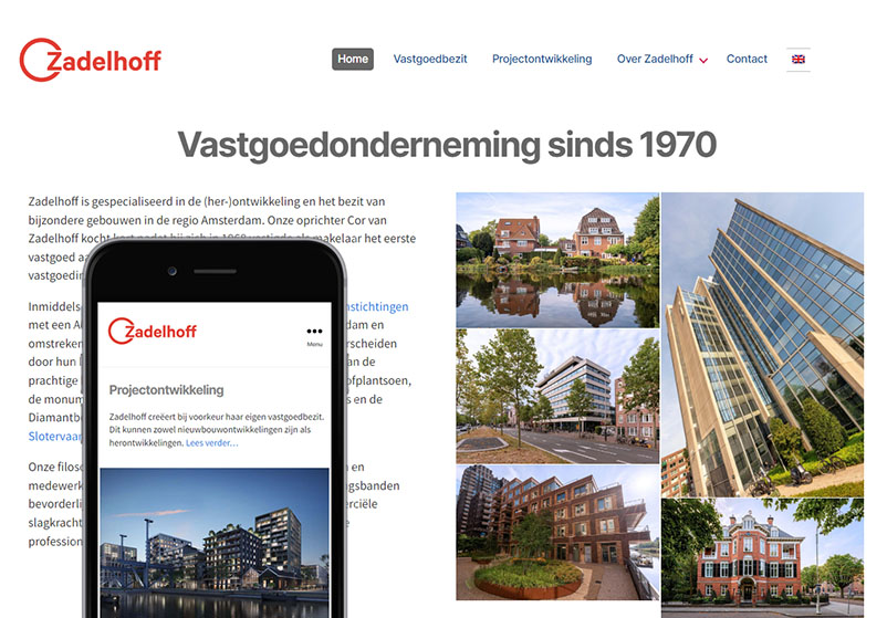 zadelhoff beheer bv website